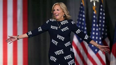 valerie biden dress givenchy|A Look Back on Dr. Jill Biden’s Patriotic Style .